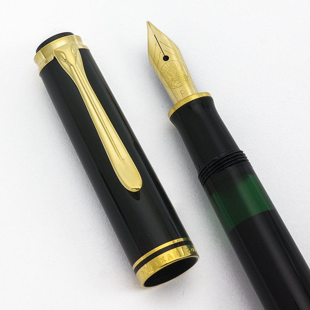 Pelikan 　ペリカン　万年筆 M400 14金 585F Pelikan M400 14kt Gold Bicolour Nib | Appelboom.com